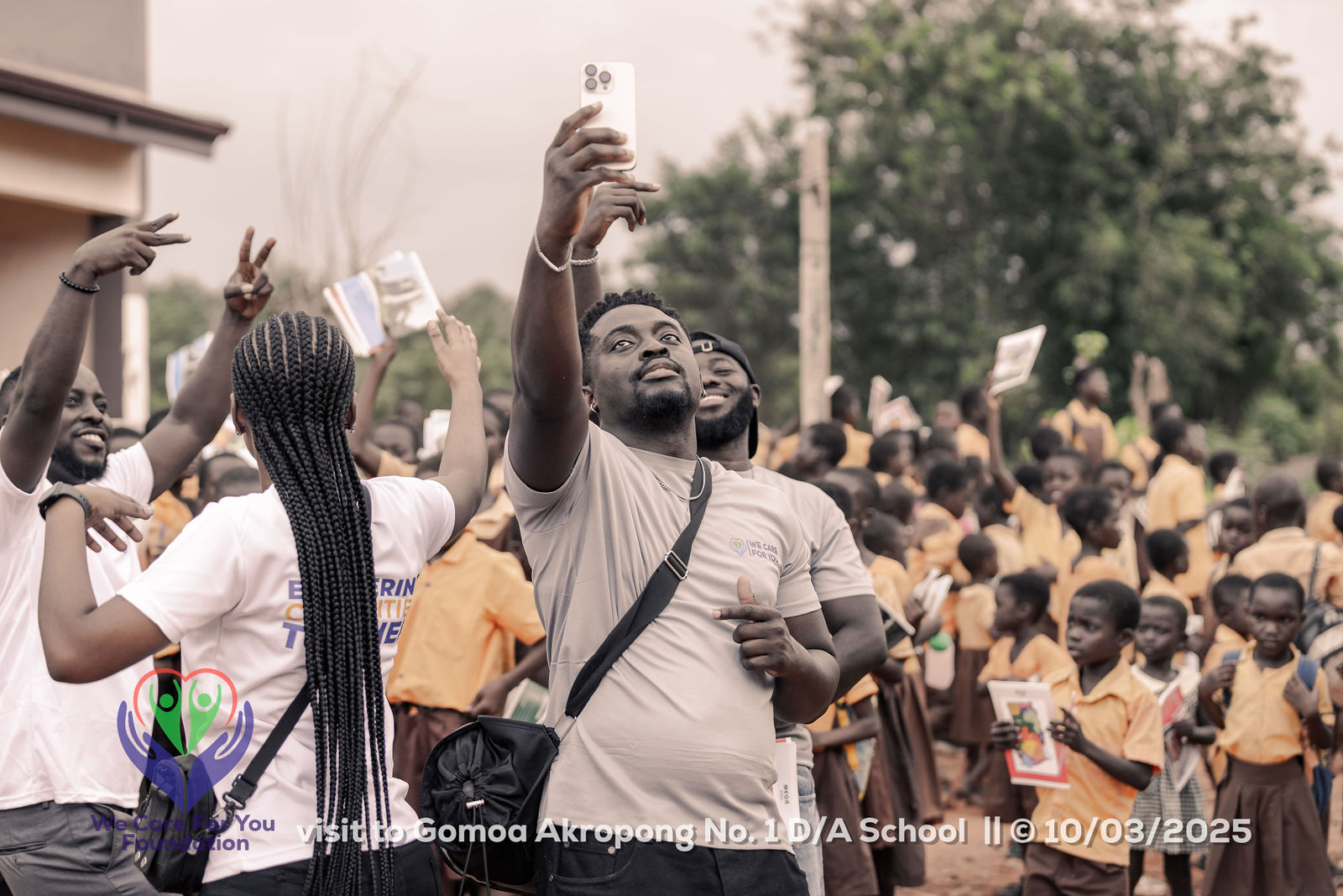 Gomoa Akropong visit photo